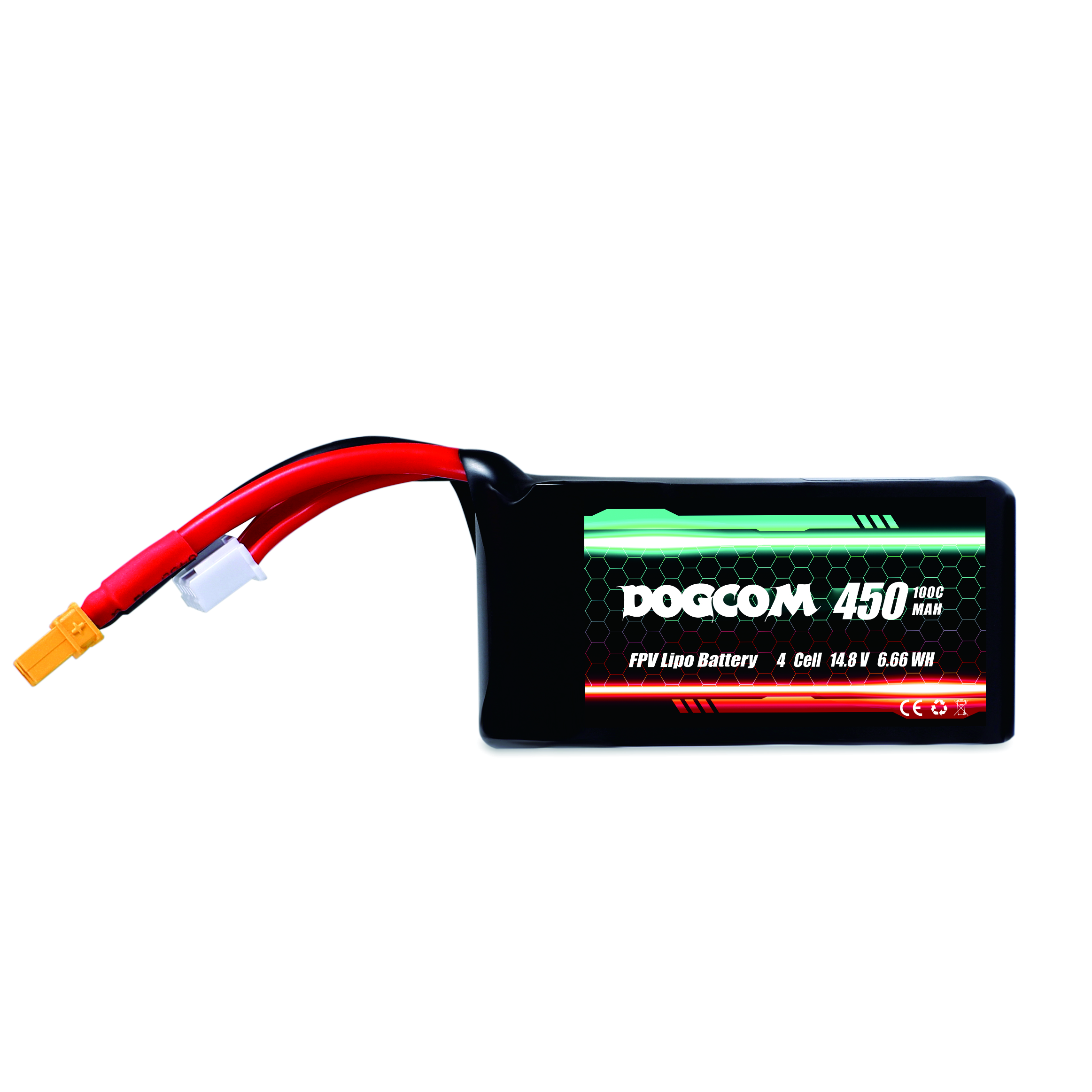 450mAh 100C 4S 14.8V DOGCOM Lipo battery
